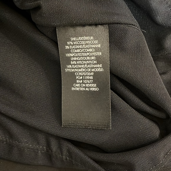 Alice + Olivia Inka Dress In Black - Picture 6 of 11